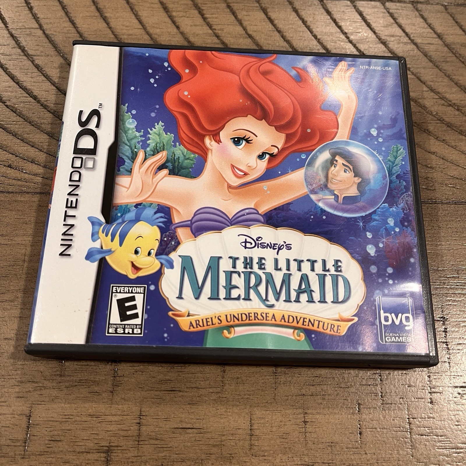 Disney The Little Mermaid: Ariel’s Undersea Adventure -Nintendo DS CIB Complete