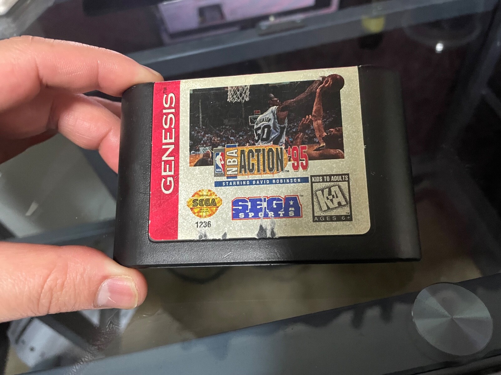 NBA Action ’95 Starring David Robinson (Sega Genesis, 1995)