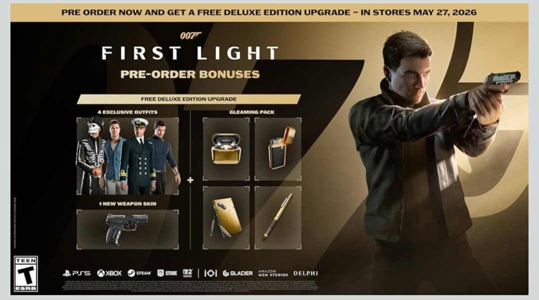 007 First Light Specialist Edition PlayStation 5 PS5 Sealed SHIPS TODAY
