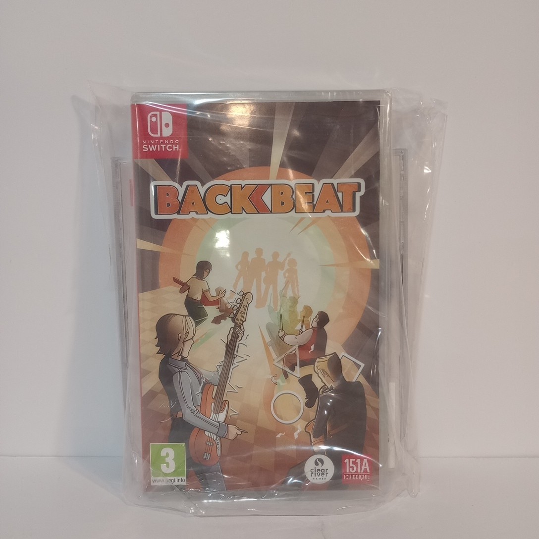 BACKBEAT With CD NINTENDO SWITCH Brand New Sealed Clear River Games