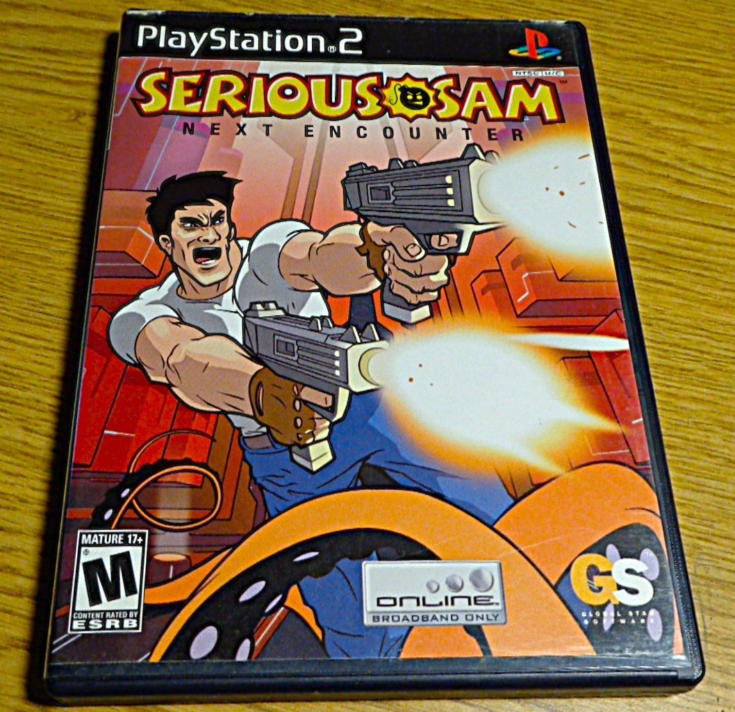 Serious Sam: Next Encounter PS2 Disc & Case w/ Manual CIB Tested-Plays Very Well