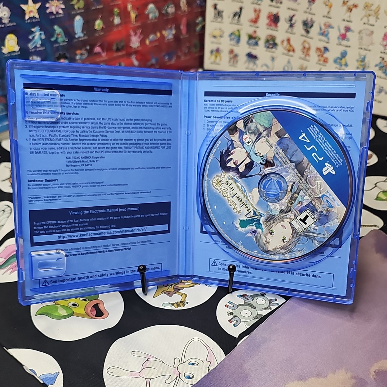 Koei Tecmo Atelier Firis: The Alchemist and the Mysterious Journey PS4 Manual T