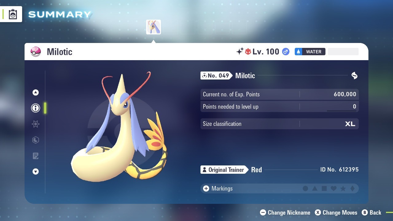 🌟6 IVs Shiny Alpha BR Milotic | Pokémon Legends: Z-A | Mega Dimension DLC🌟