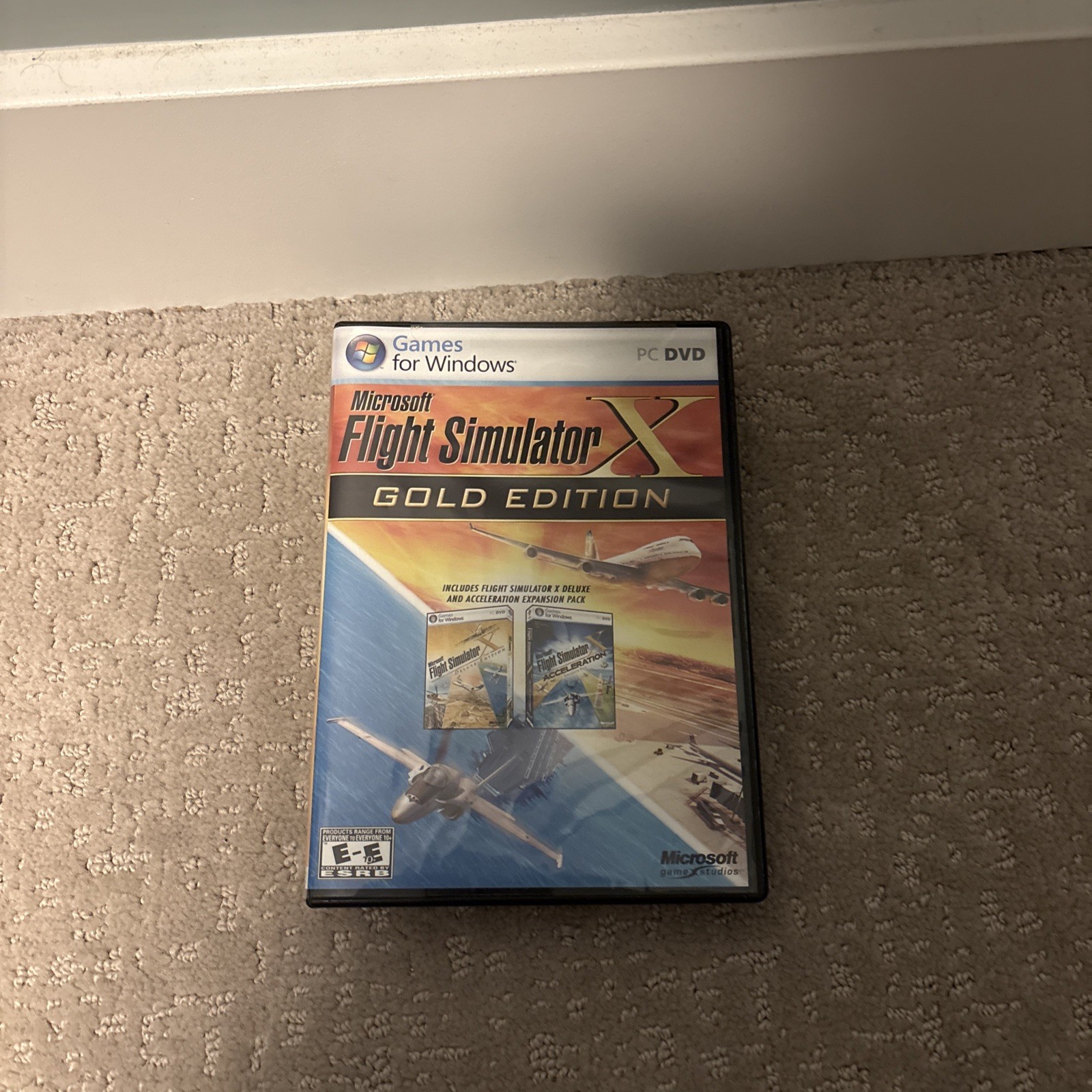 Microsoft Flight Simulator X Gold Edition PC Game 2008