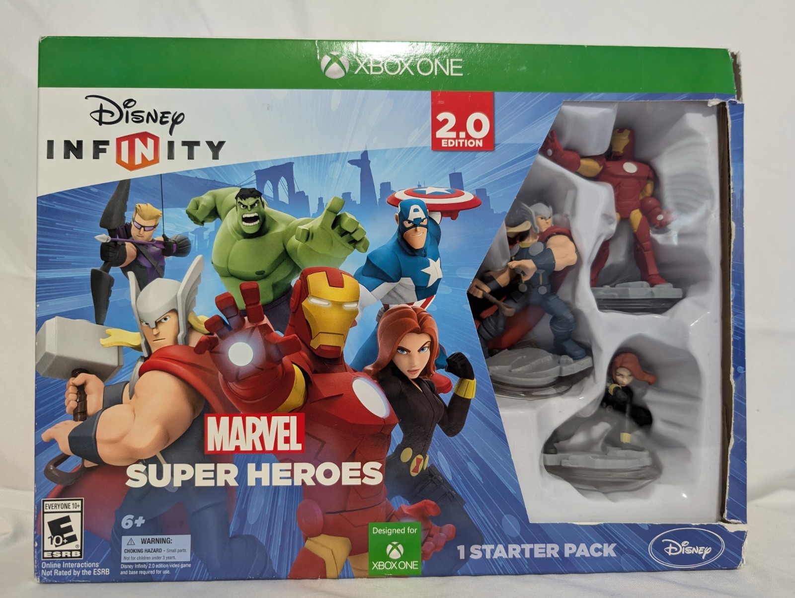 Disney Infinity 2.0: Marvel Super Heroes Starter Pack -Xbox One Open Box