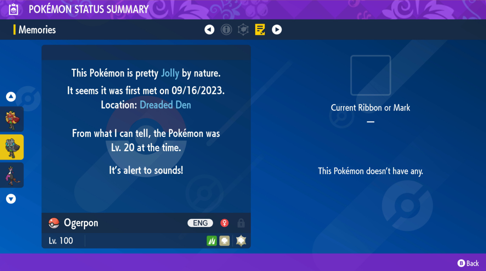 ✨ 6IV ALL 4 OGERPON ✨ POKEMON SCARLET & VIOLET EV BATTLE READY 🚀SENTFAST 4 PACK