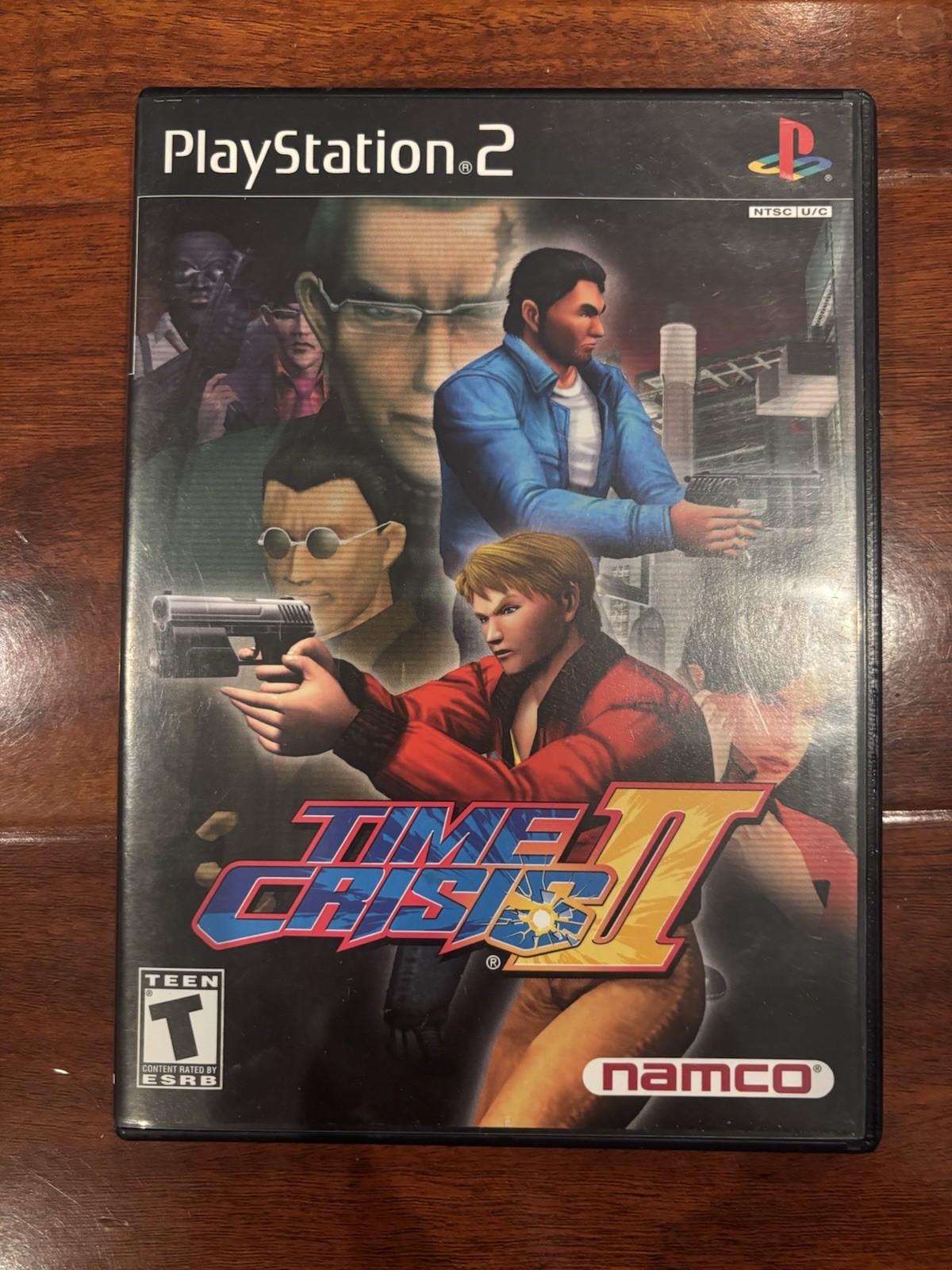 VERY GOOD USED Time Crisis II Game Two GunCon2 Sets Playstation PS2 FREE SHIP