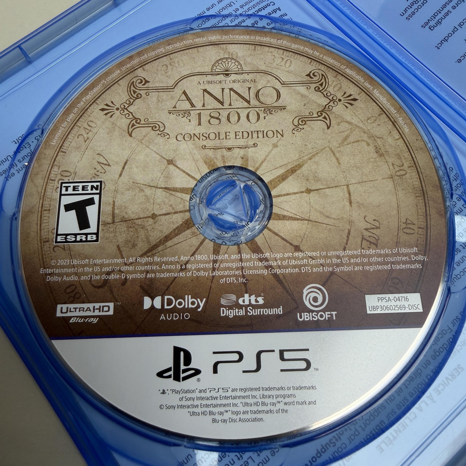 Anno 1800 Console Edition Sony PlayStation 5 PS5 Video Game Ubisoft Teen