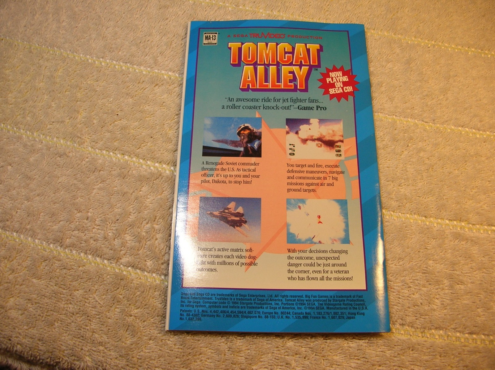 android assault sega cd cib