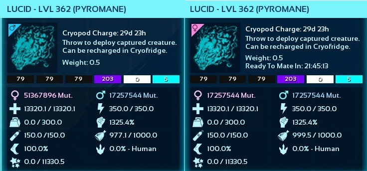 ARK Survival Ascended PvE PYROMANE LUCID GALAXY 1325 BASE PYRO PC/XBOX/PS5 ASA