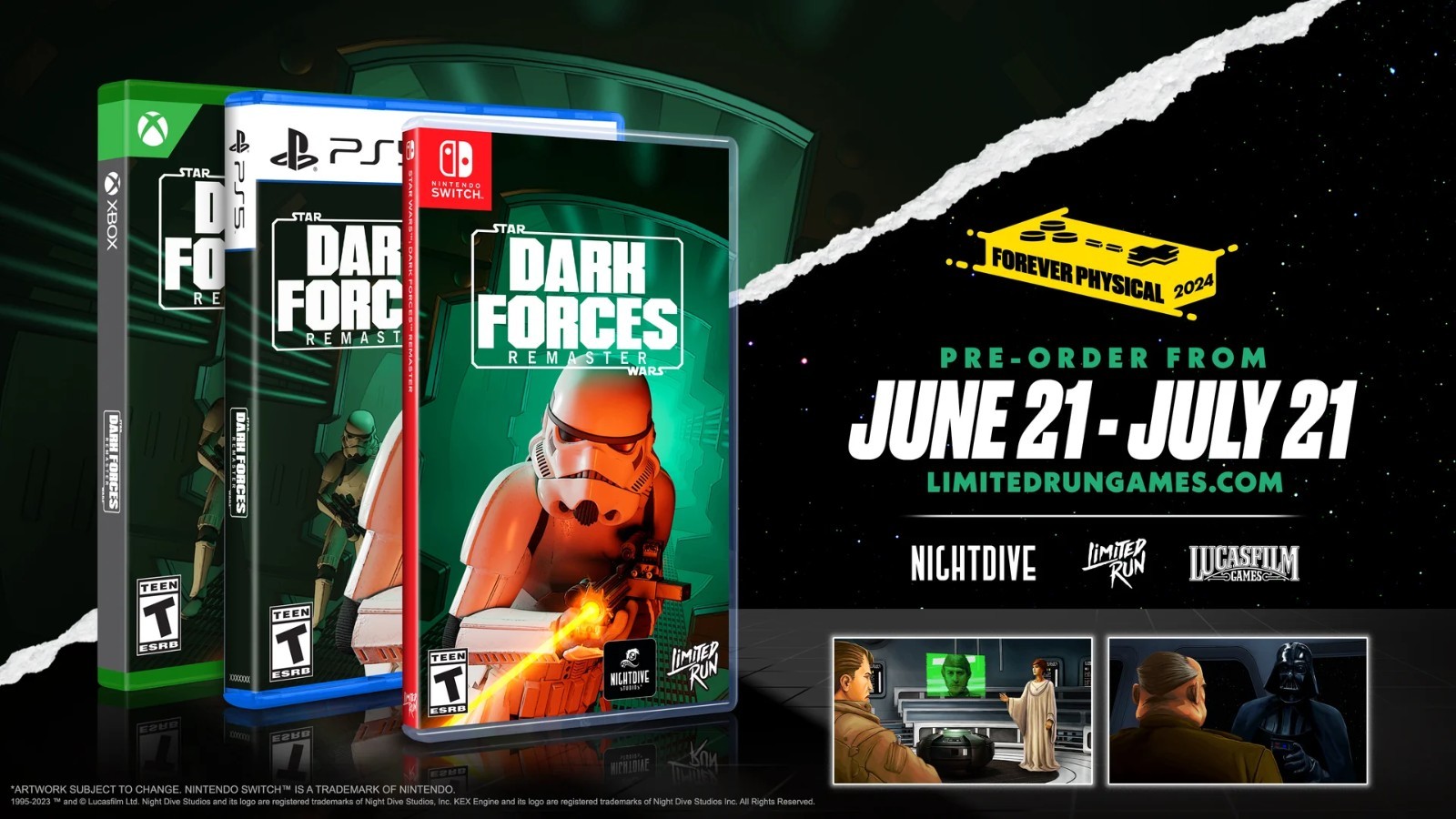 [ LRG #24 ] Star Wars Dark Forces Remaster *LIMITED RUN GAMES* (XBOX Series X)
