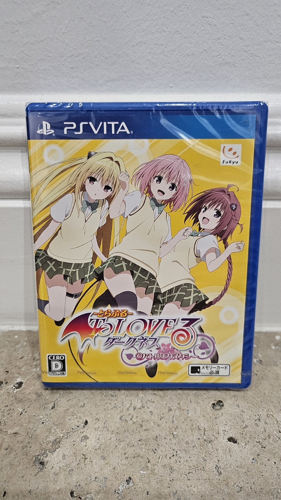 PS VITA To Love Ru Darkness Battle Ecstasy FURYU Regular Edition New