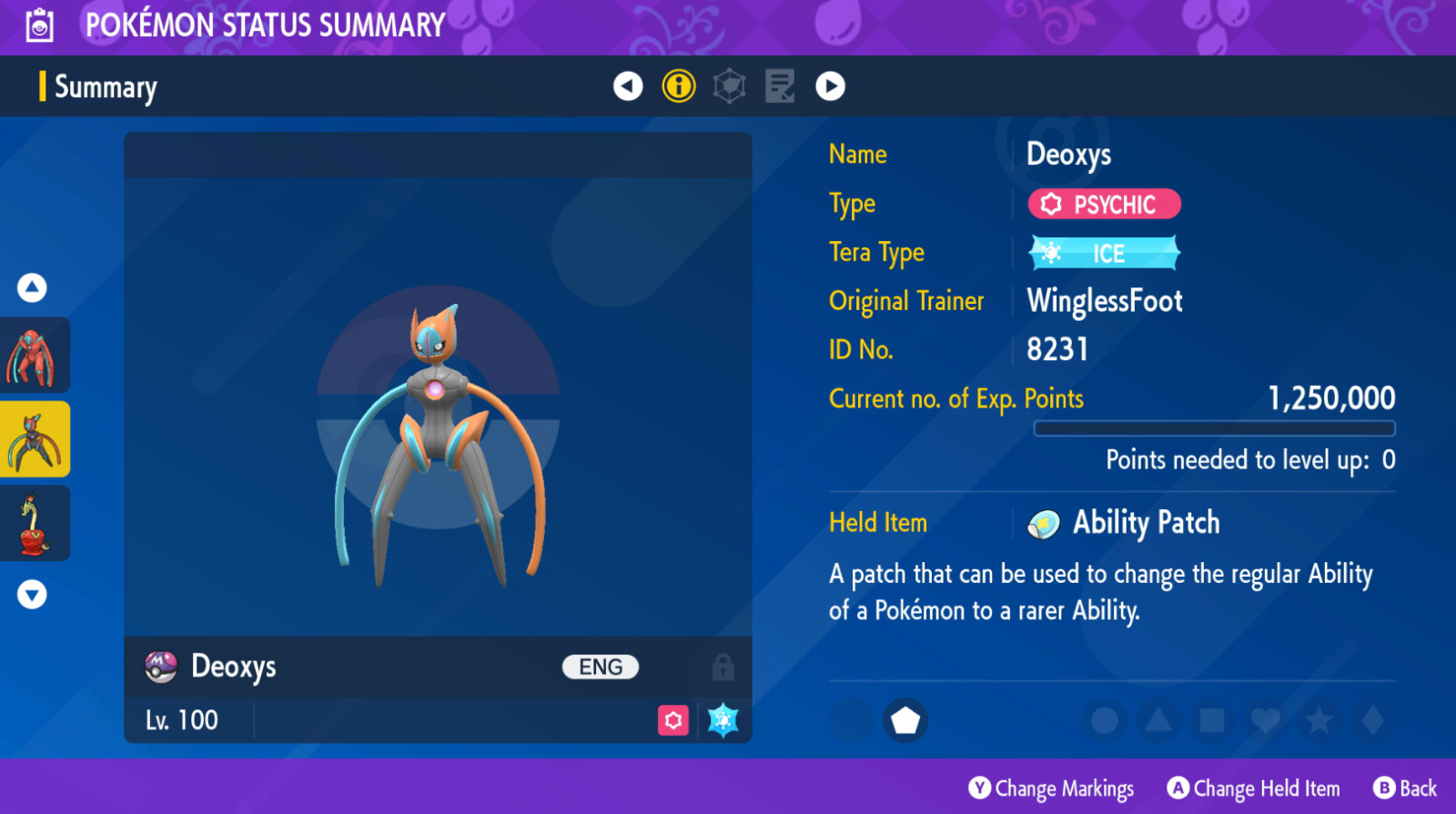 ✨ 6IV DEOXYS 4 PACK ALL FORMS ✨ POKEMON SCARLET & VIOLET EV’D 🚀 FAST🚀