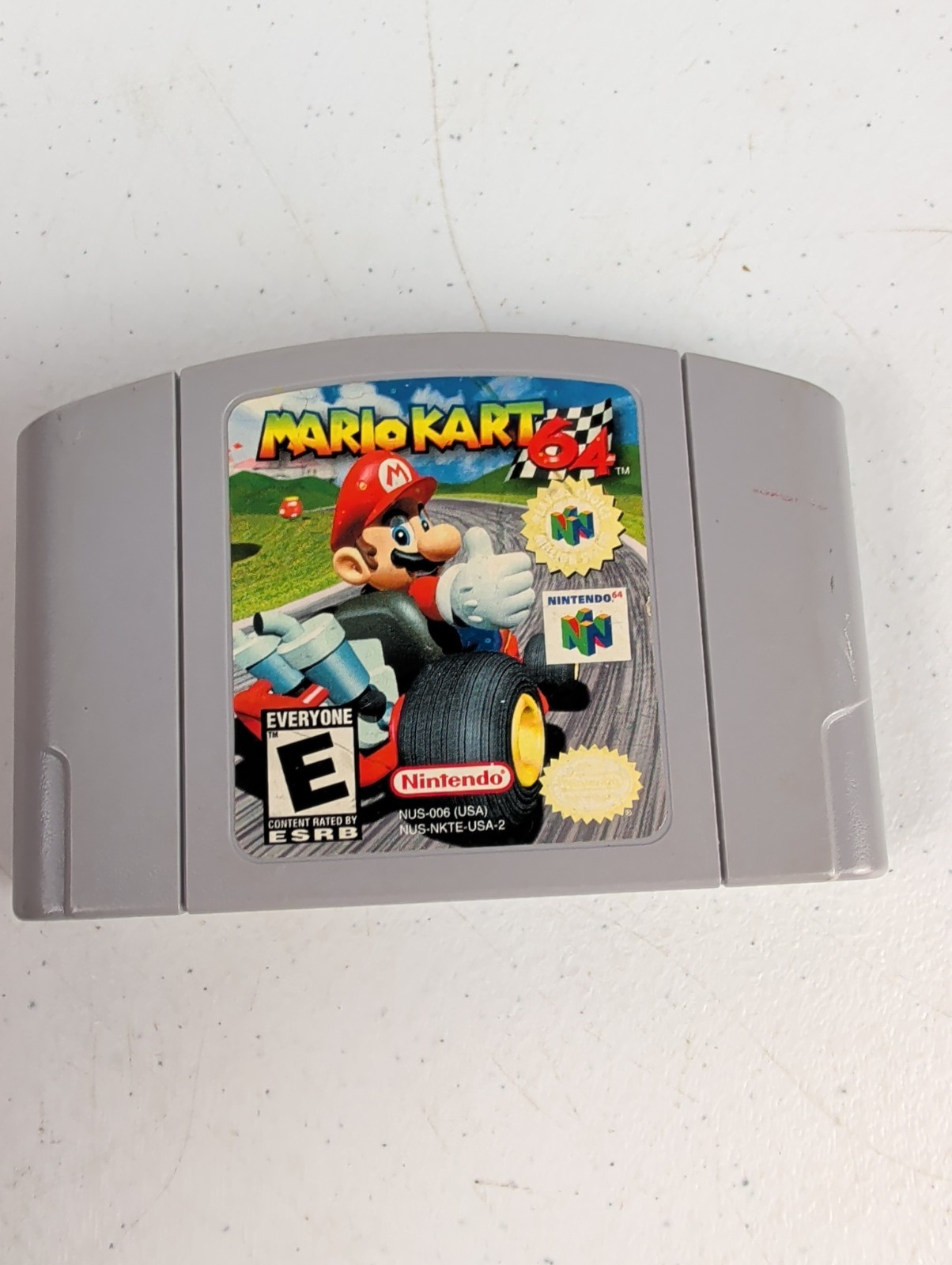 Mario Kart 64 Nintendo 64 N64, 1997 Cartridge Only Authentic Tested Working
