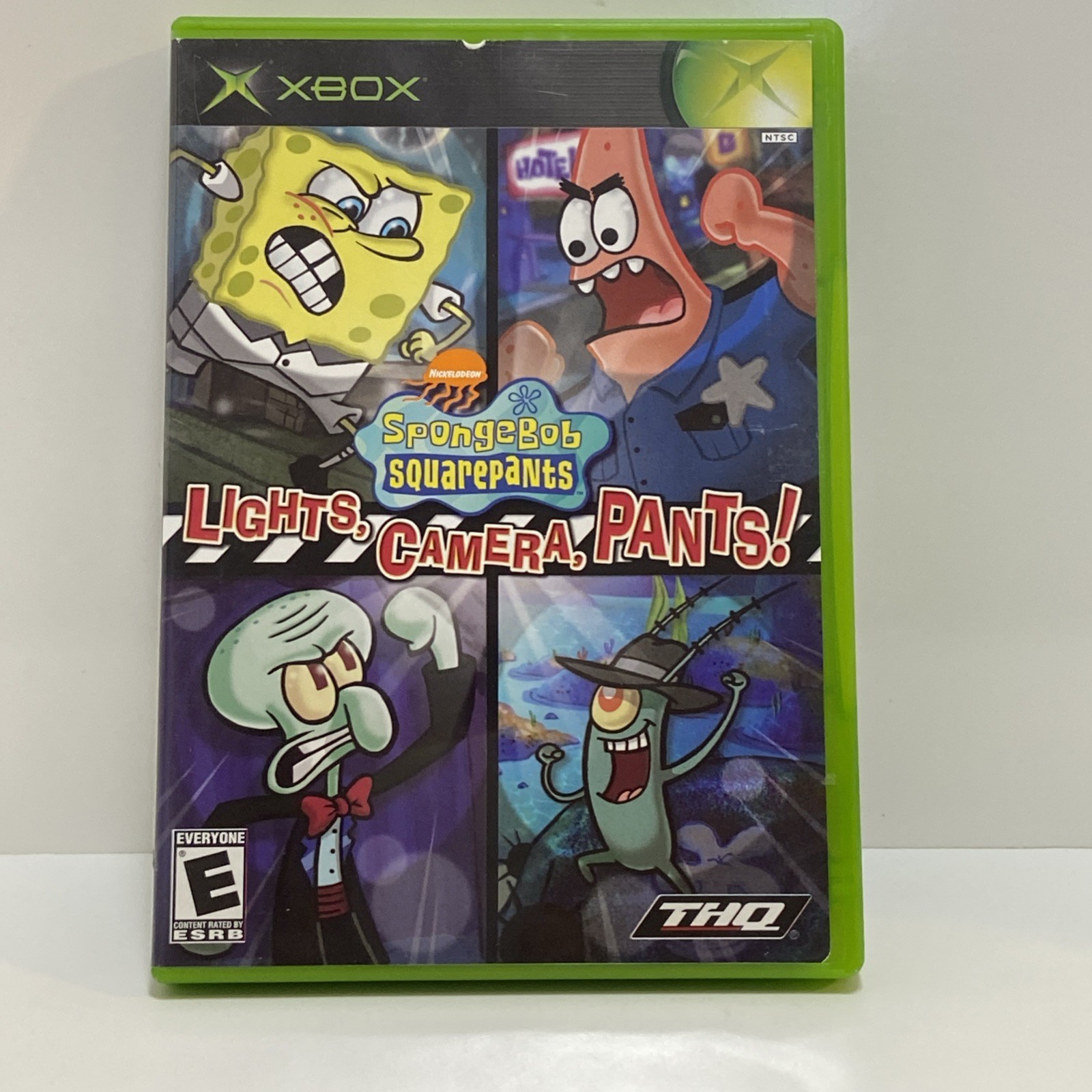 SpongeBob SquarePants: Lights, Camera, Pants! – Original Xbox – CIB – Tested