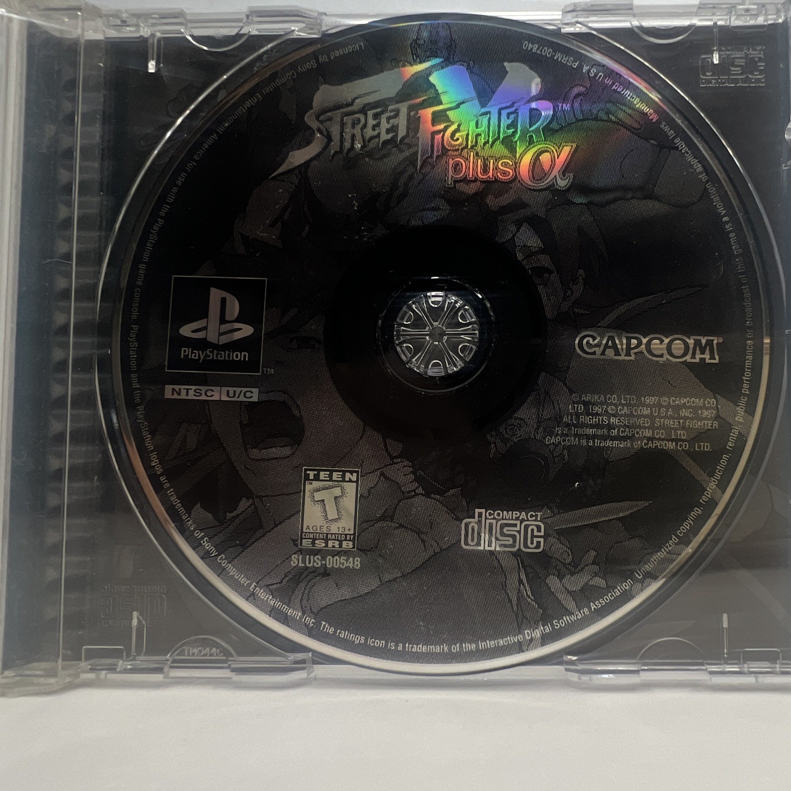 Capcom Street Fighter EX Plus Alpha PS1 1997 NTSC-U/C T Fighting Multiplayer