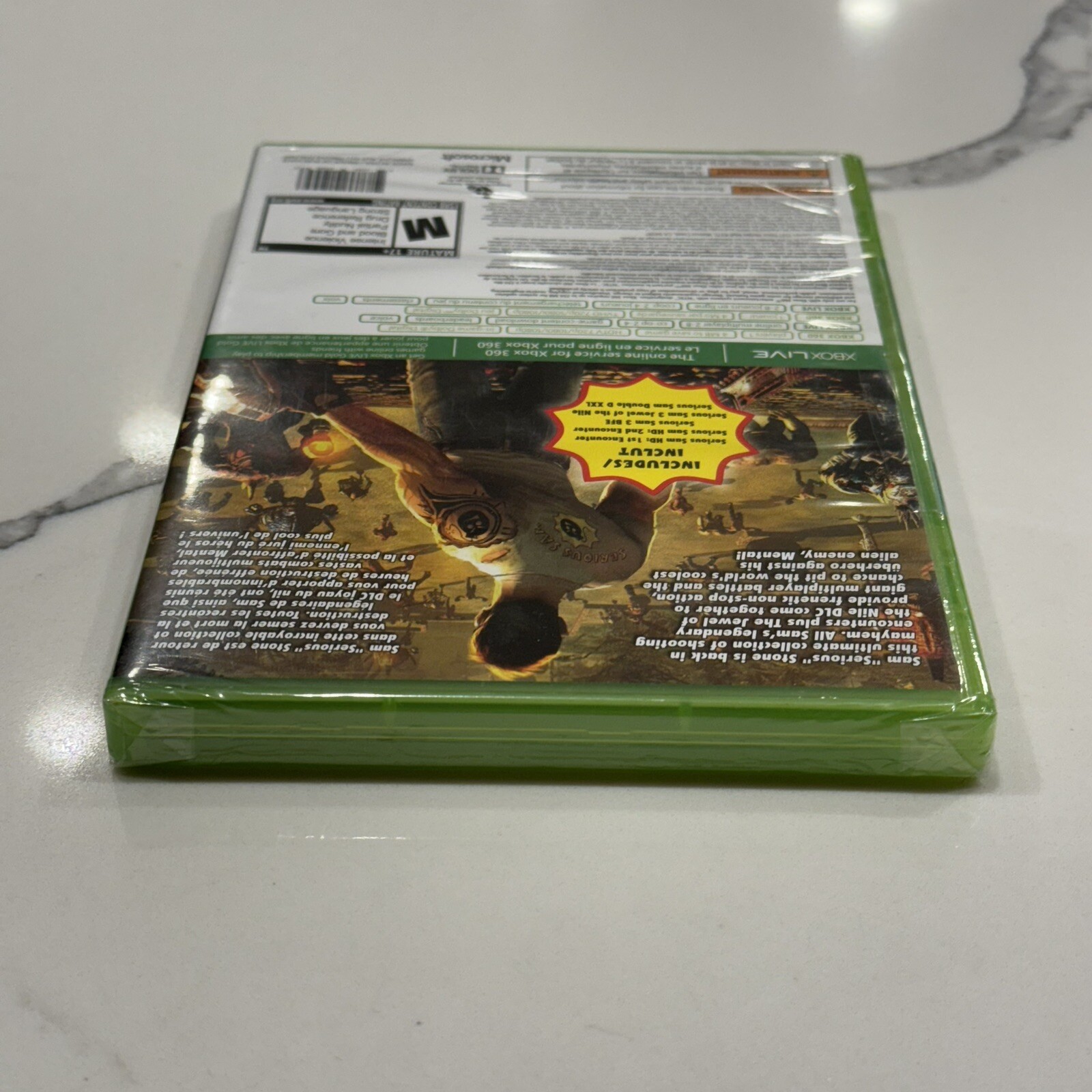 Serious Sam Collection (Xbox 360, 2013) Brand New. Factory SEALED