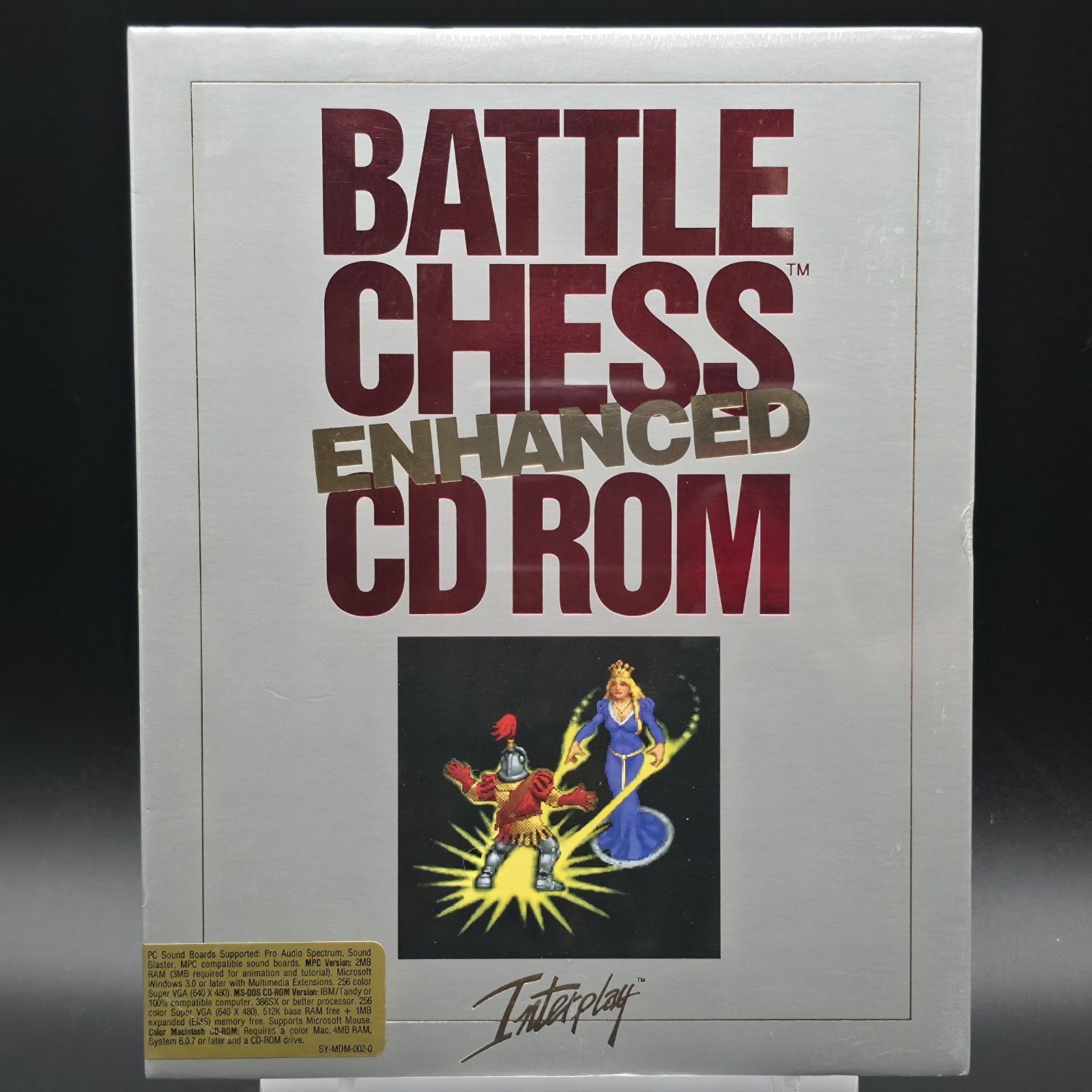 Battle Chess: Enhanced CD-ROM, 1992, Big Box, New & Sealed