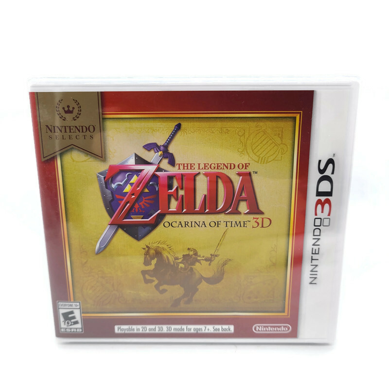 The Legend of Zelda Ocarina of Time 3D Nintendo 3DS 2011 New Sealed Free Ship