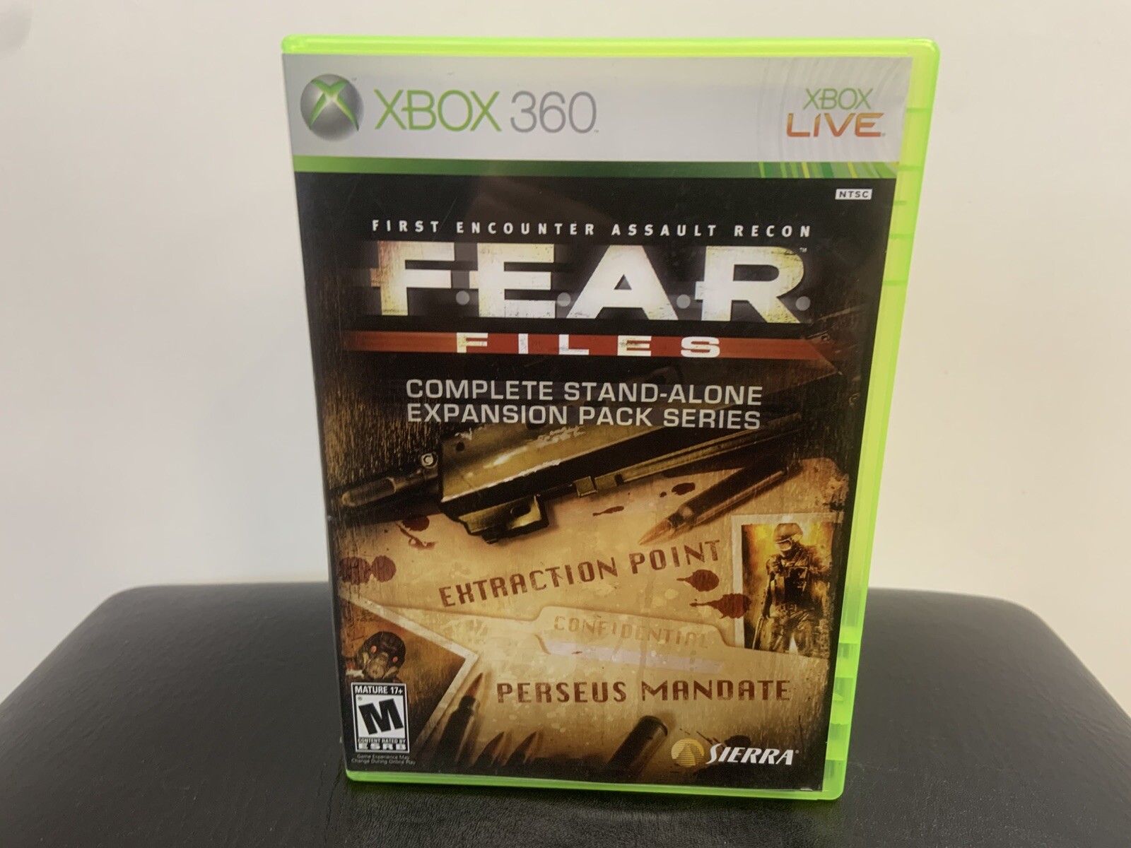 F.E.A.R. Files Expansion Pack Series- Microsoft Xbox 360 – **TESTED**