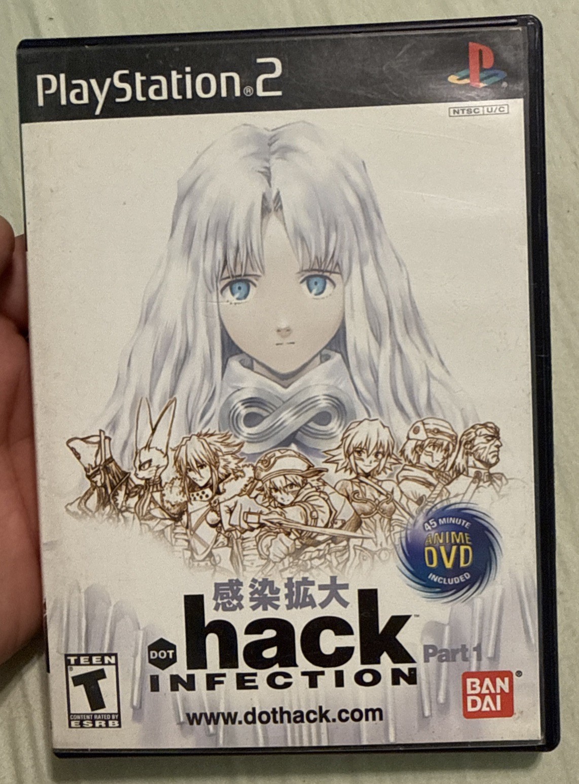 DOT .hack Infection Mutation Outbreak Part 1 2 3 PS2 ALL CIB w/ DVD EUC Tested