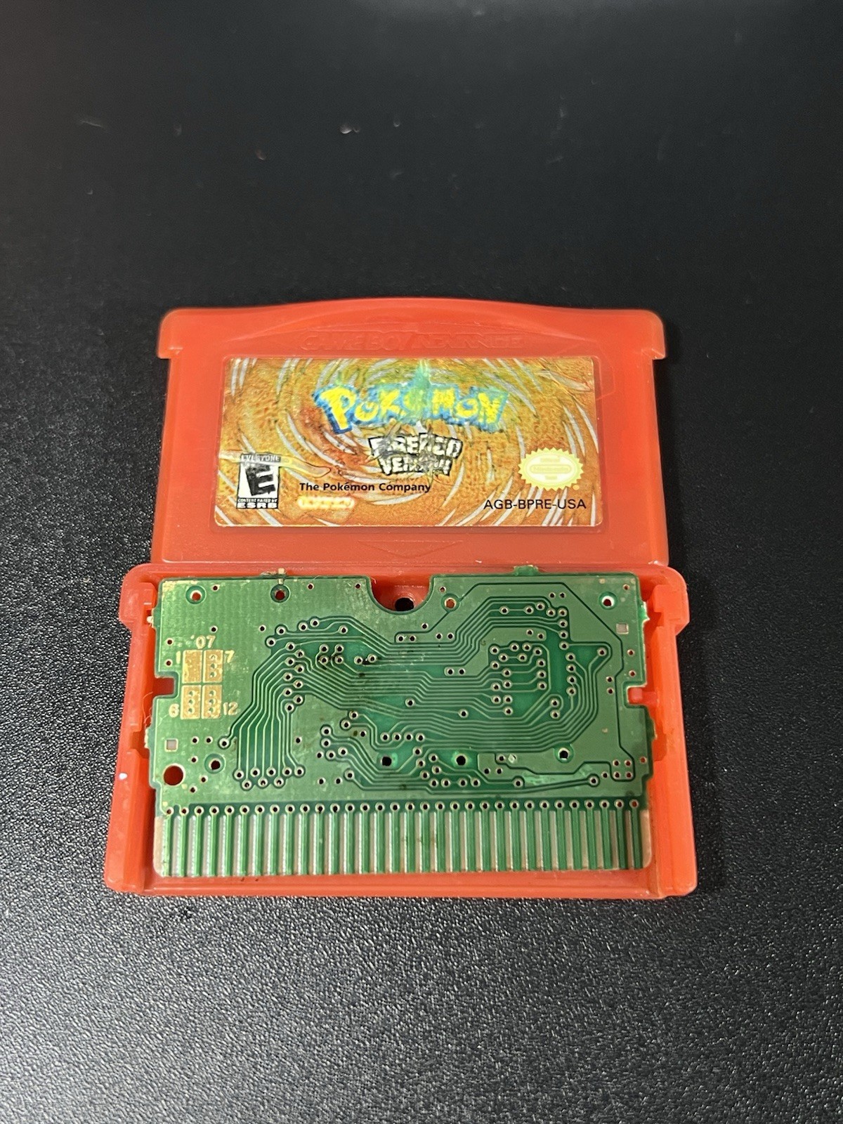 Nintendo Pokémon FireRed Version Game Boy Advance Authentic Tested OEM GBA