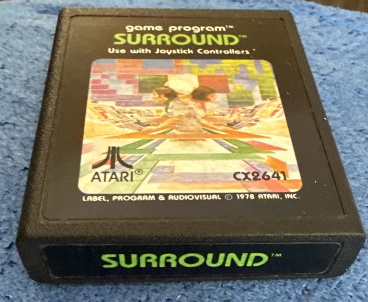 Surround – Atari 2600 Game Cartridge – 1978 Atari CX2641 Works