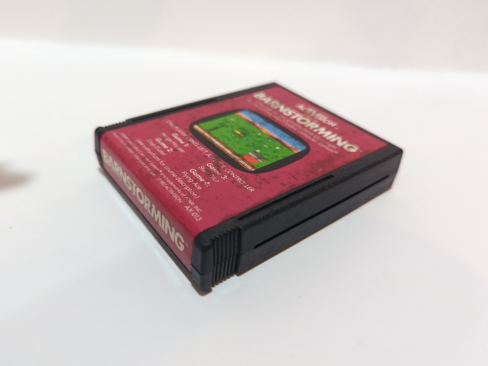 Barnstorming (ATARI 2600, by Activision) Cartridge tested.