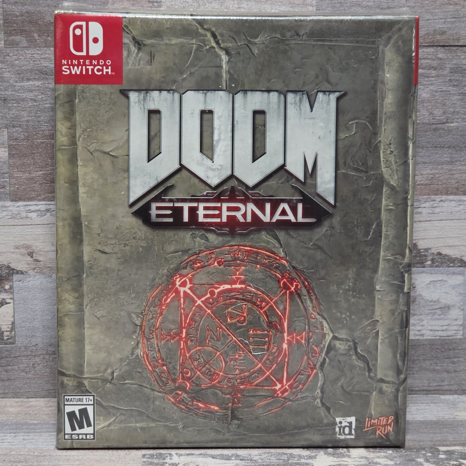 Doom Eternal Ultimate Edition Nintendo Switch Limited Run Brand New w/ Flaw Rare