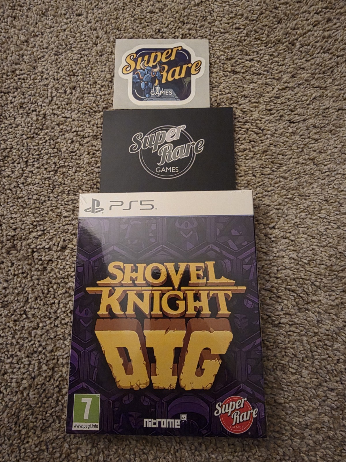 Shovel Knight Dig (PS5) – Super Rare Games #21 – W/ Slipcover & Sticker [SEALED]