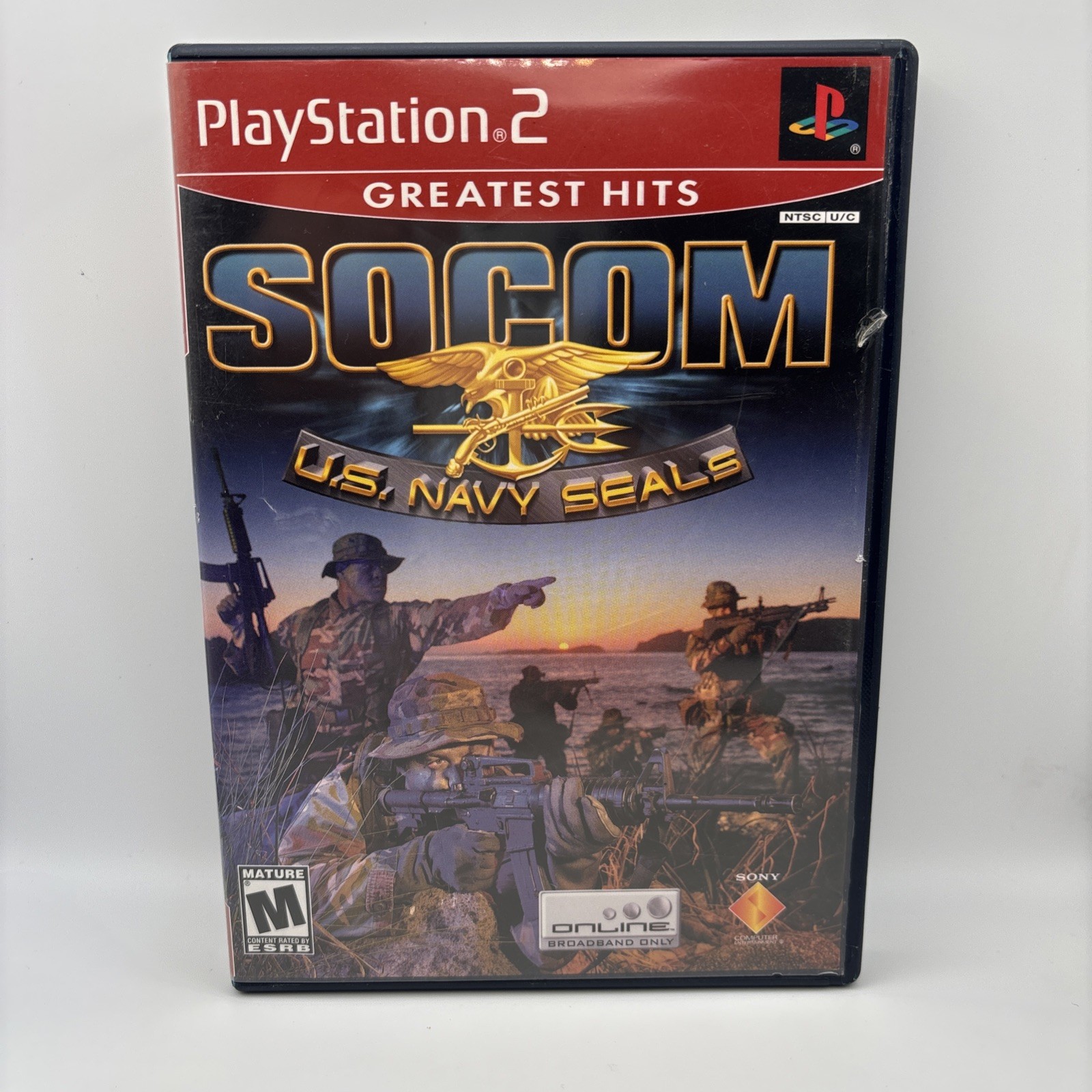 SOCOM: U.S. Navy SEALS – PLAYSTATION 2 (COMPLETE / TESTED)