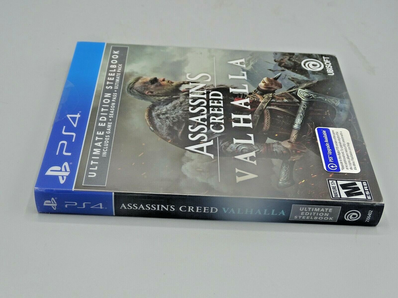 Assassin’s Creed Valhalla Ultimate Edition STEELBOOK (Playstation 4/PS4) *NEW*