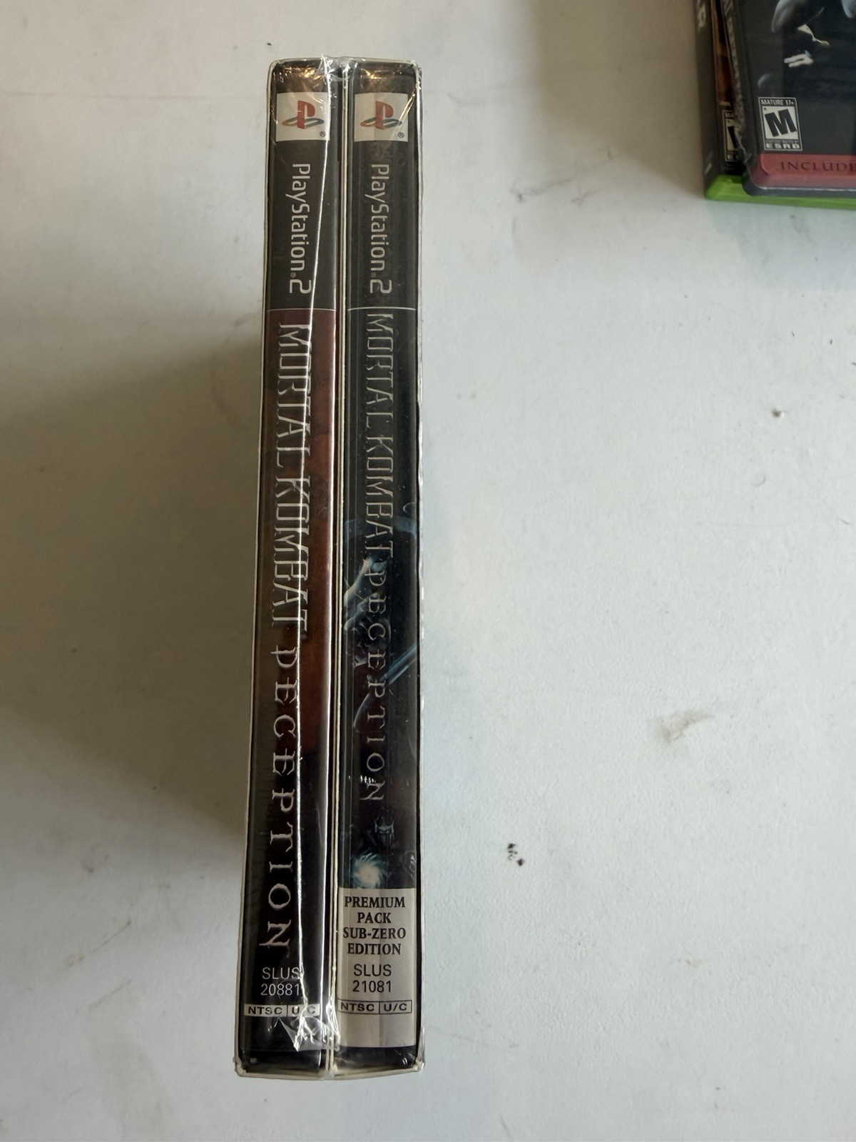 Brand PS2 Mortal Kombat Deception Premium Edition Steel Case Sealed G1N