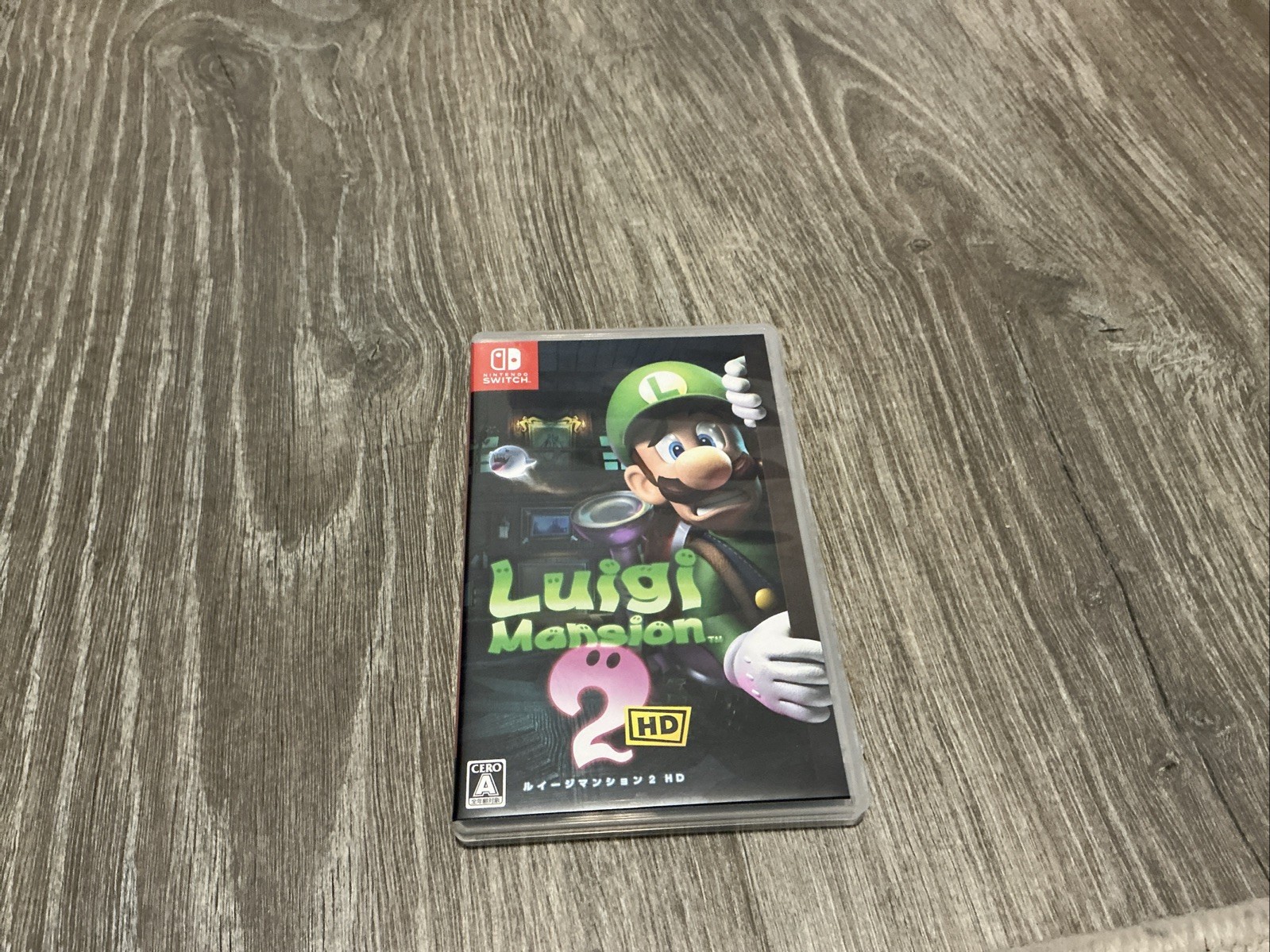 Luigi’s Mansion 2 HD & Nintendo Switch Japanese Version Used Game With Case