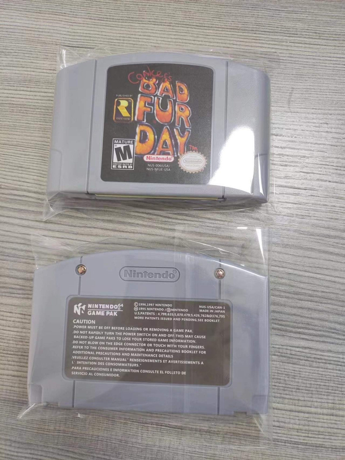 Conkers Bad Fur Day 64 Games For Nintendo 64 Console US Version