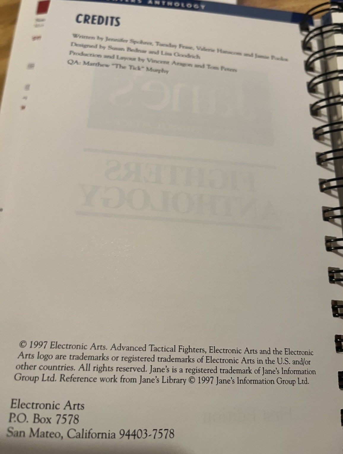 Fighters Anthology 1997