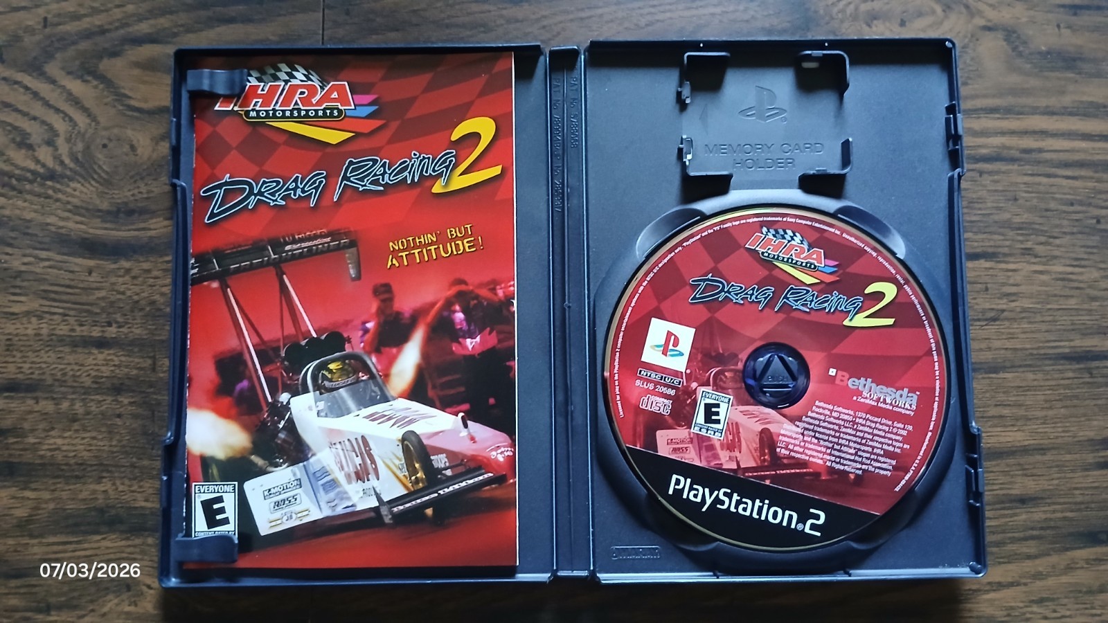 Lot Of 2 IHRA & 1 NHRA Drag Racing Games PS2 CIB 2 W/Reg In Excellent Condition