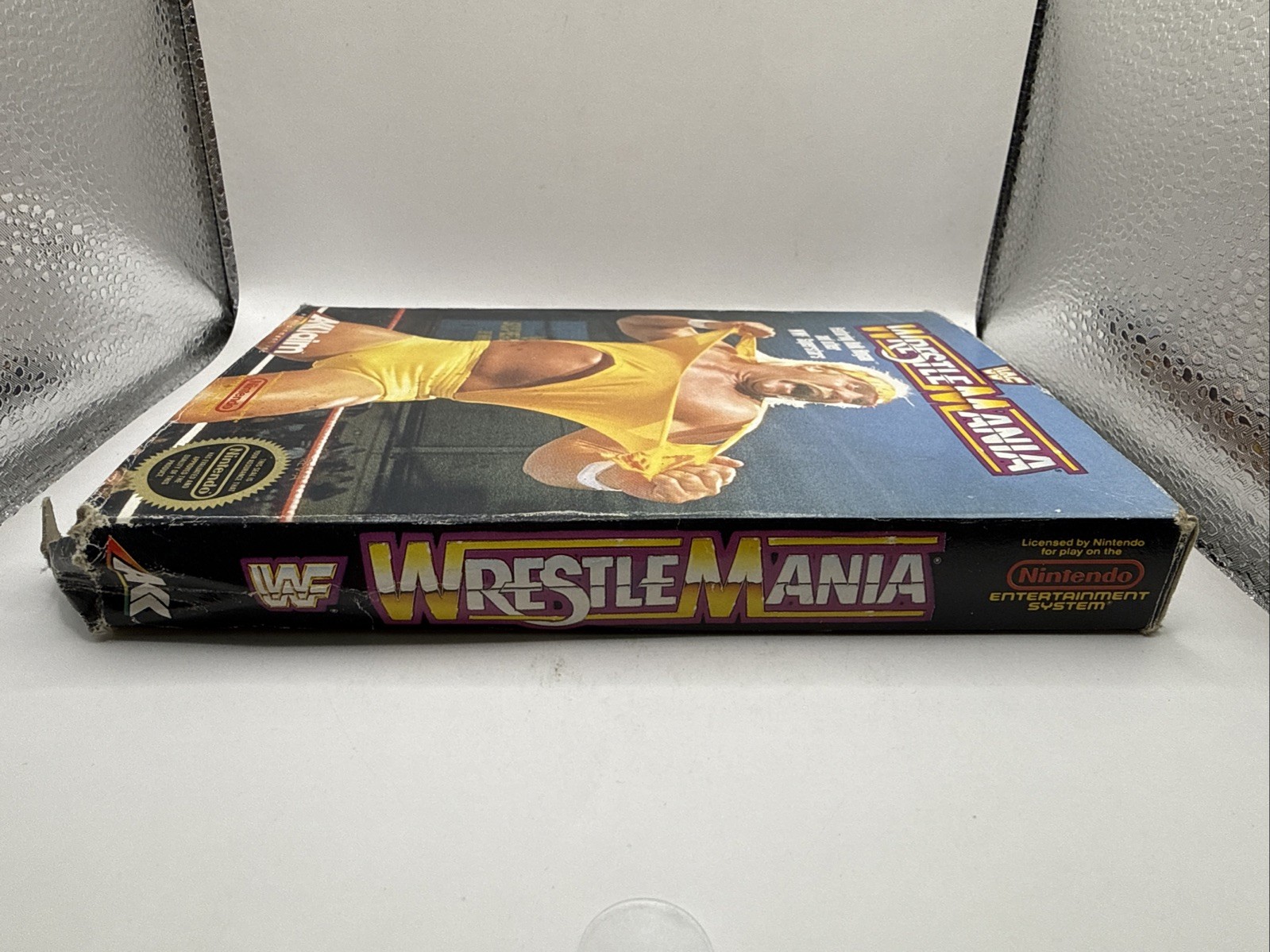 WWF WrestleMania (Nintendo Entertainment System, 1988) with Box and Manual