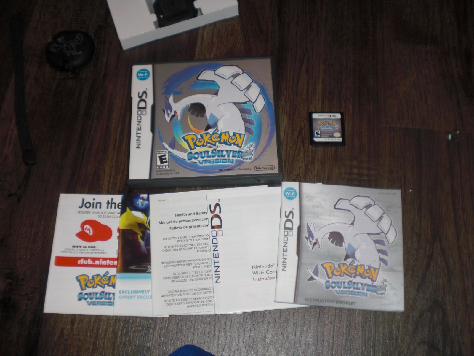 WALMART Pokemon SoulSilver Version Nintendo DS Bundle CIB Complete AUTHENTIC OEM