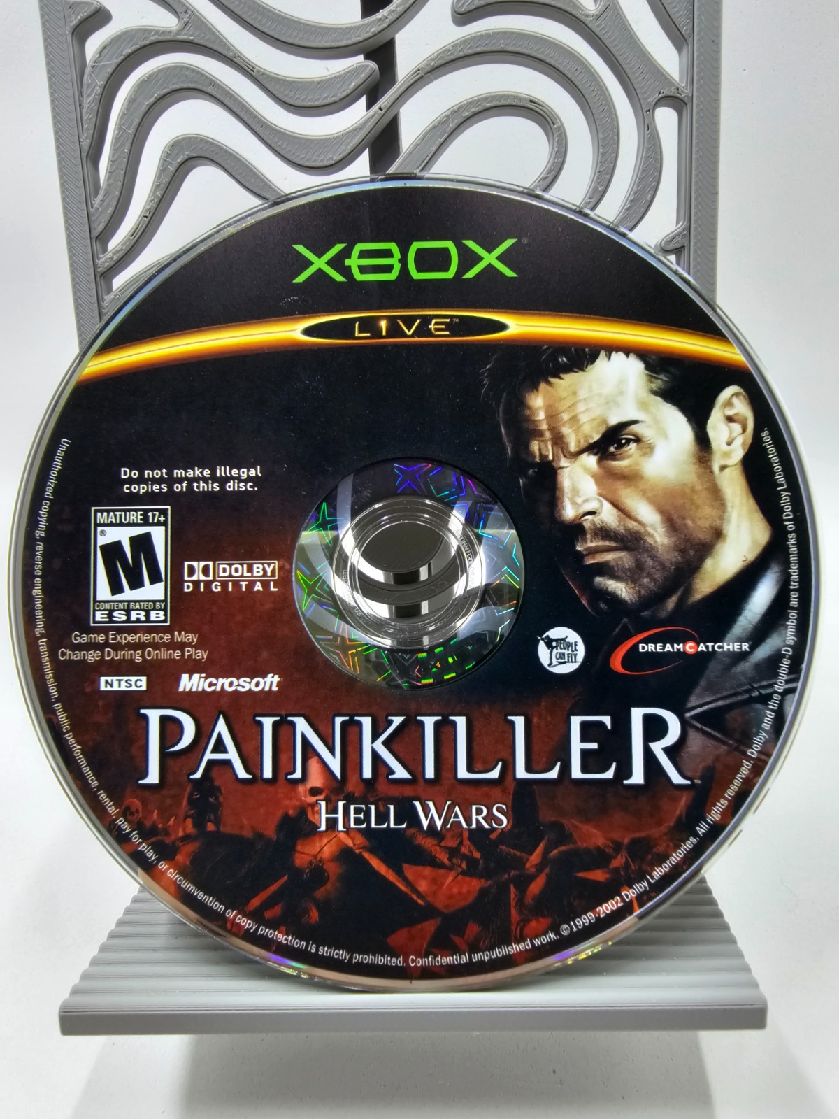 Painkiller: Hell Wars (Microsoft Xbox, 2006) CIB Complete in box with Reg card