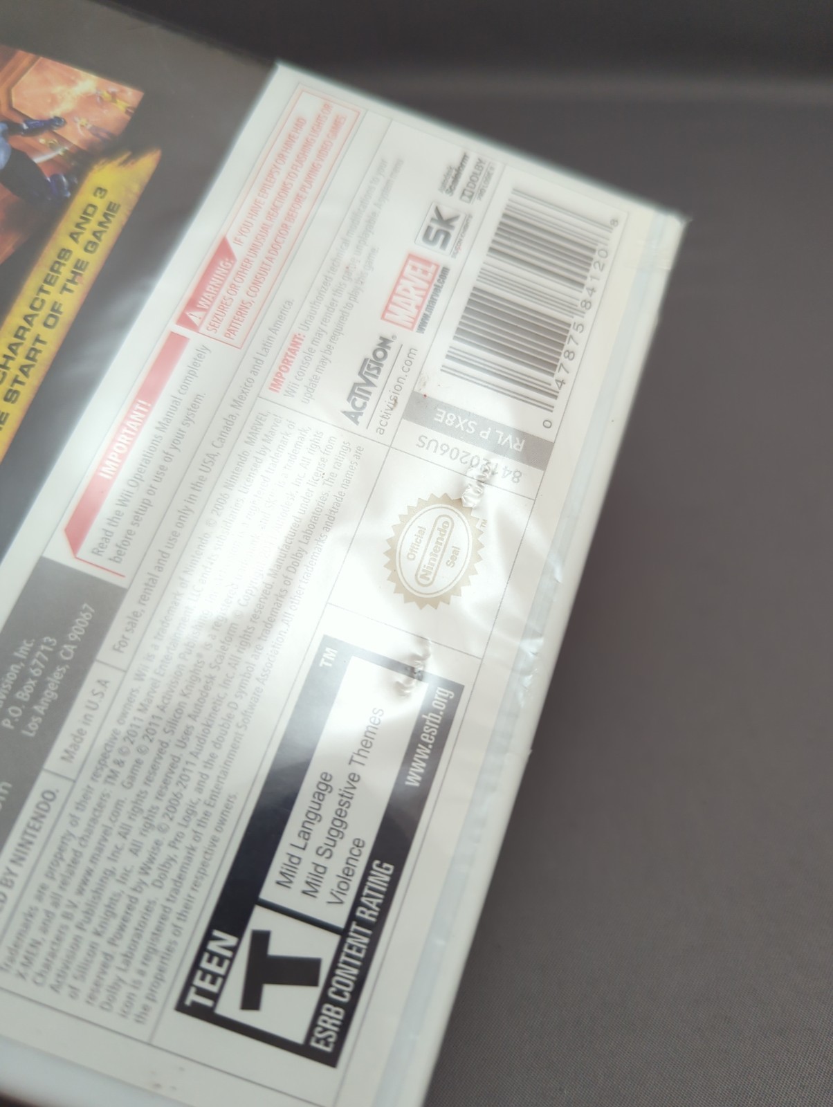 * X-Men: Destiny (Nintendo Wii, 2011) Brand New NIB Factory Sealed