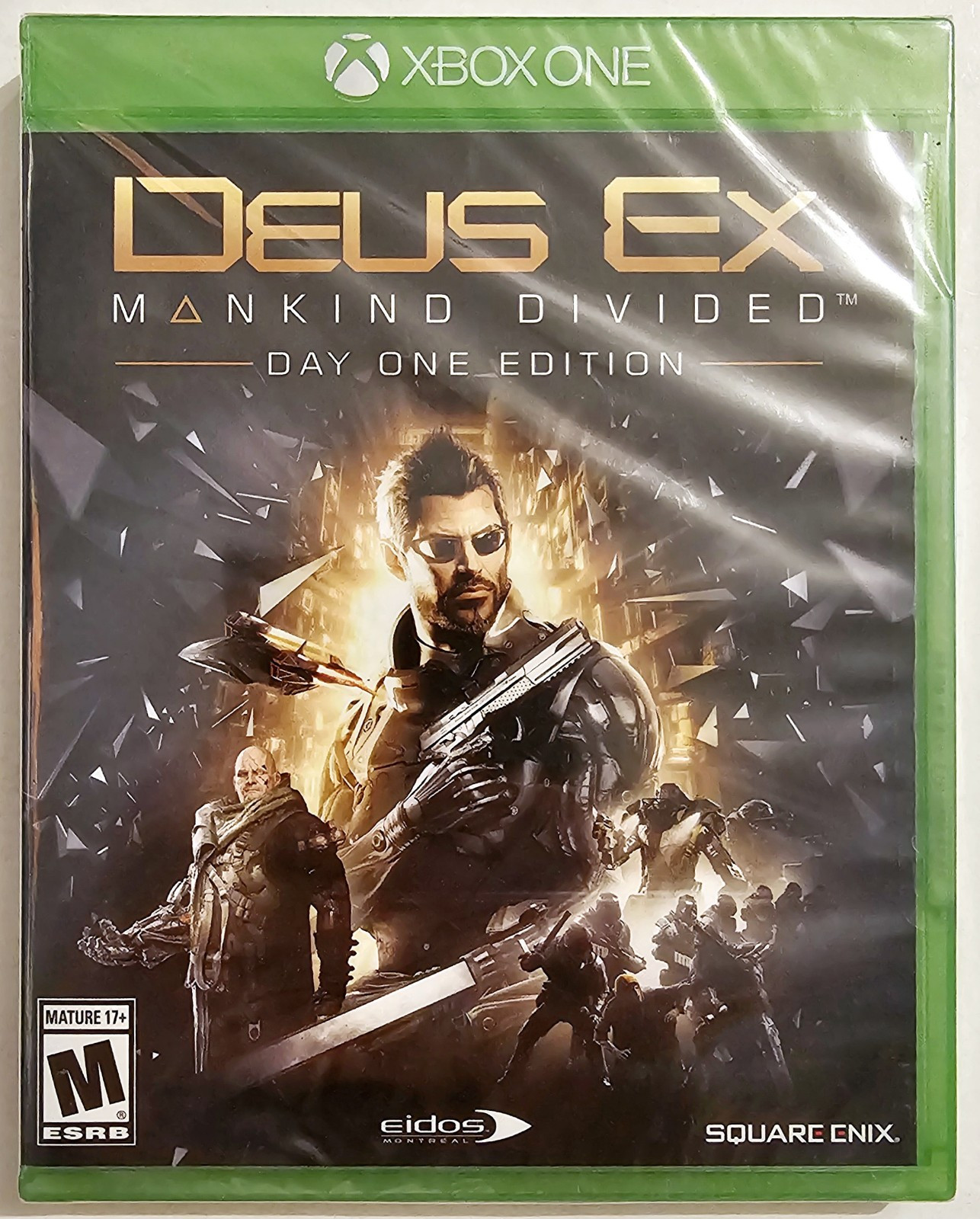 DEUS EX MANKIND DIVIDED DAY ONE EDITION XBOX ONE BRAND NEW FAST SHIPPING