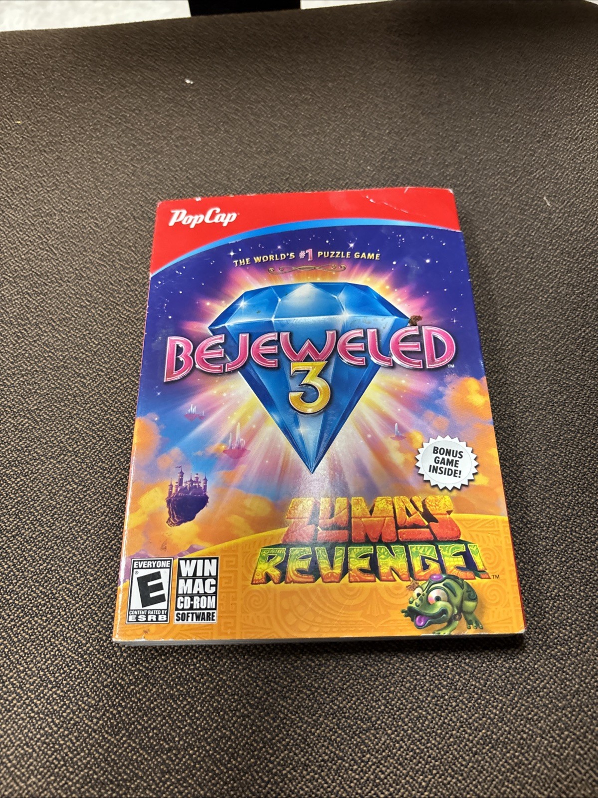 Bejeweled 3 and Zuma’s Revenge Windows PC Mac CD-Rom PopCap
