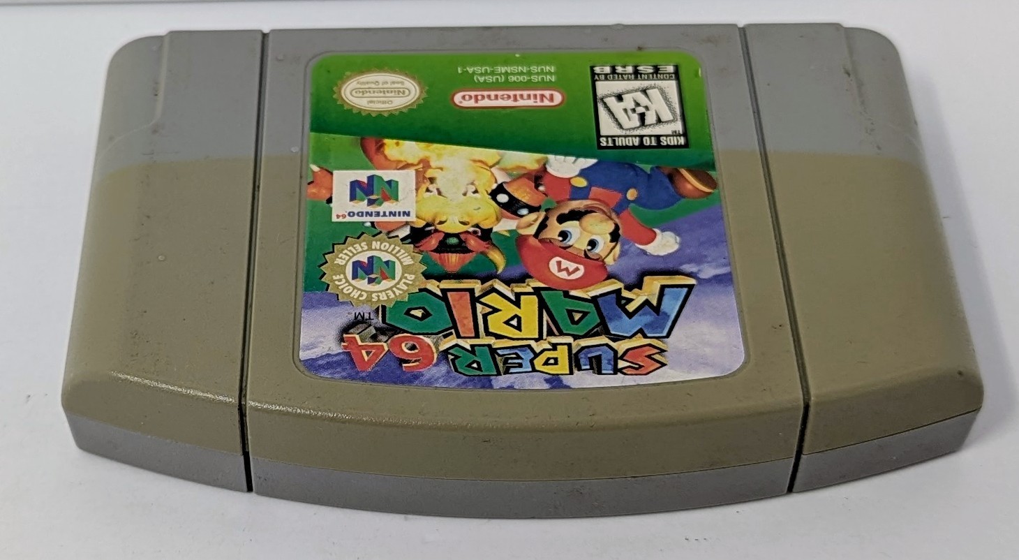 Super Mario 64 (Nintendo N64, 1996) Authentic – Player’s Choice – Tested!