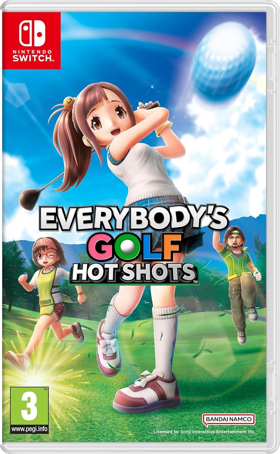 Everybodys Golf Hotshots Nintendo Switch Brand New Factory Sealed