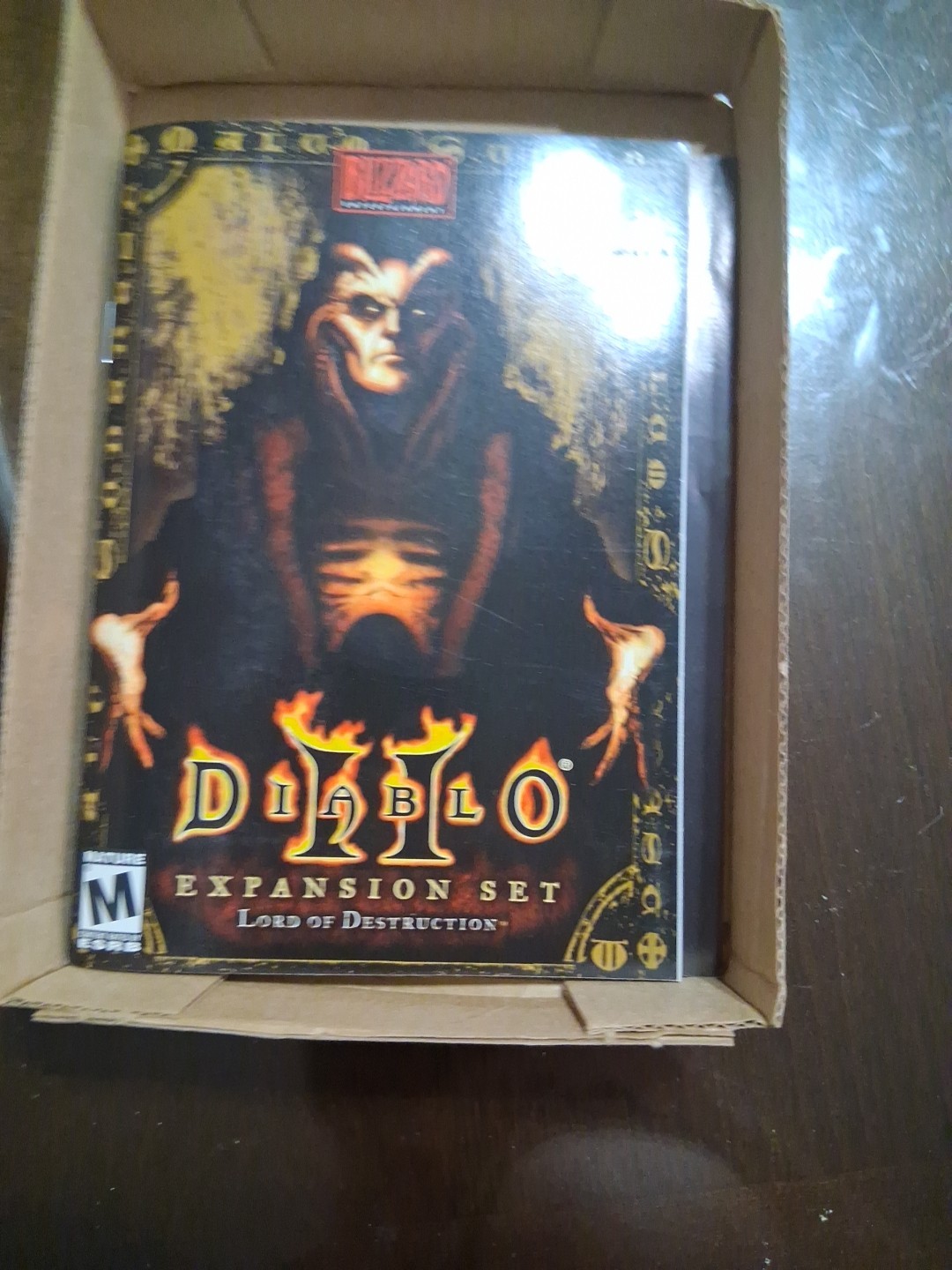 2000 Diablo II Lord of Destruction+ Expansion (2001) Blizzard Big Box+Guide PC!
