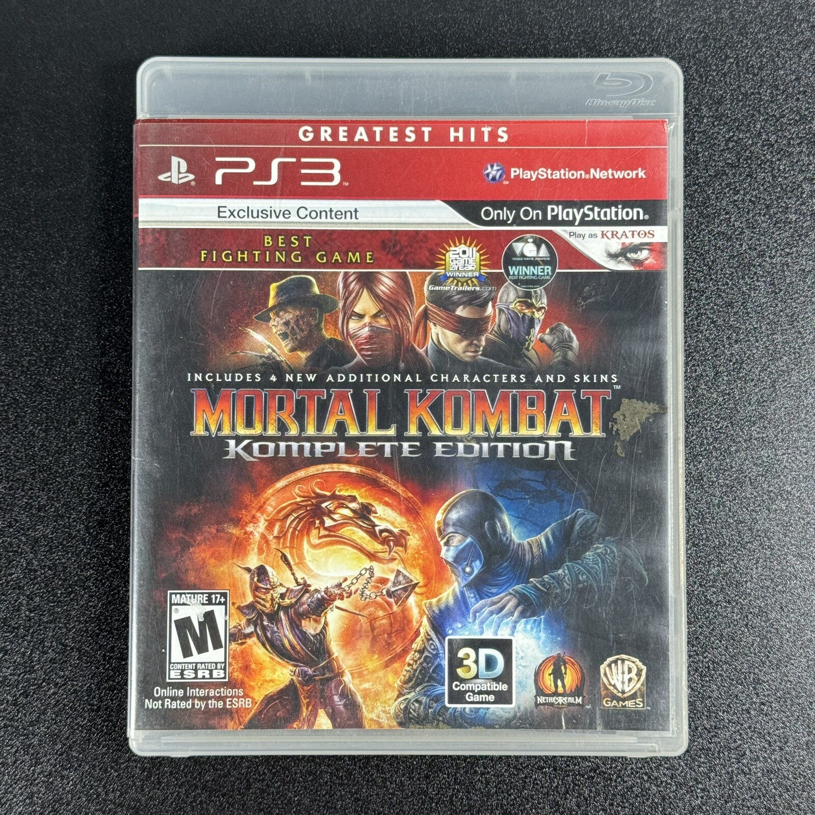 Mortal Kombat Komplete Edition PS3 PlayStation 3 GH – Complete CIB