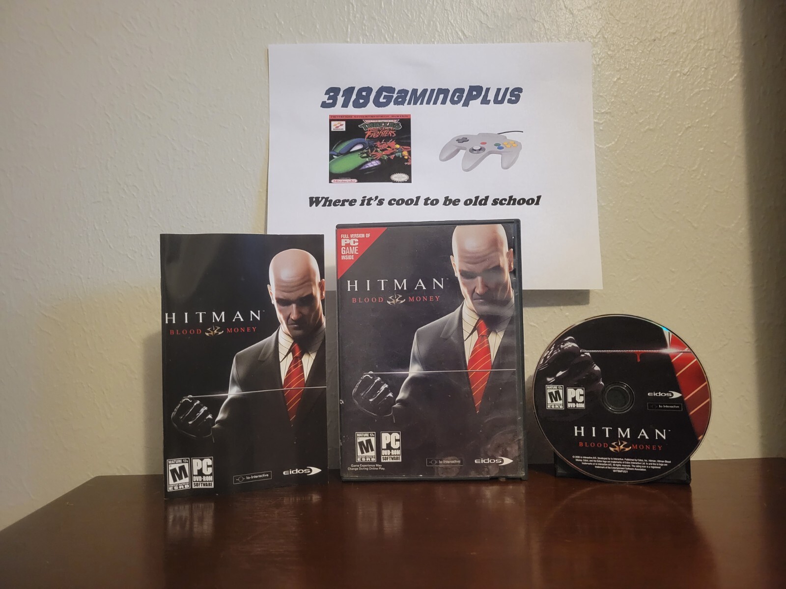 Hitman: Blood Money (PC DVD-ROM, 2006) CIB PROMO COPY FAST SAME DAY SHIPPING