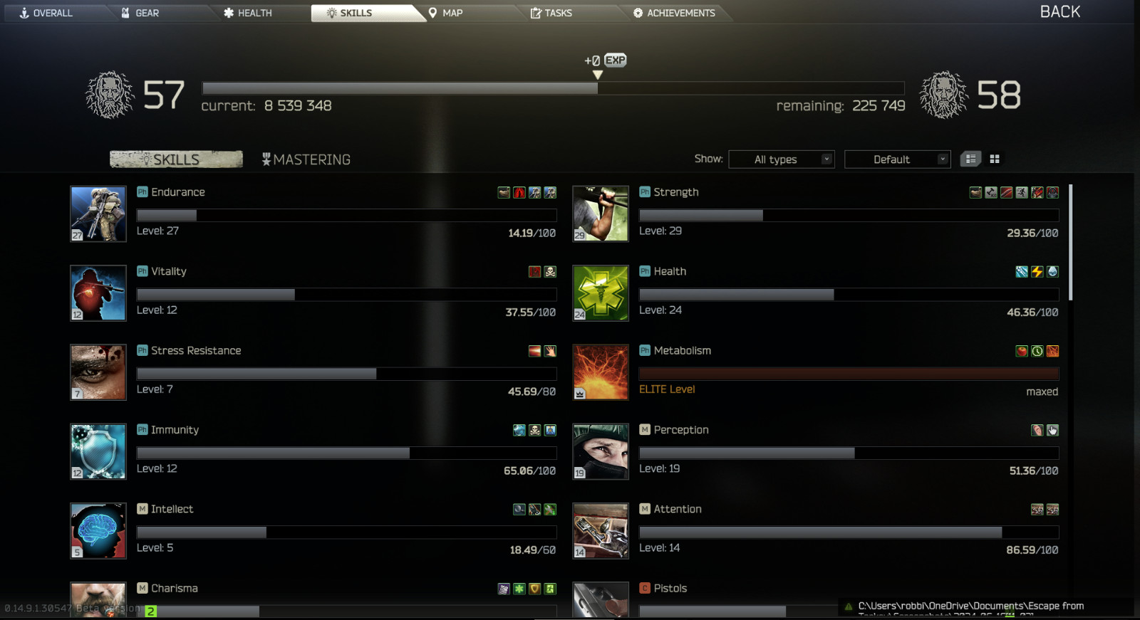 Escape from tarkov account