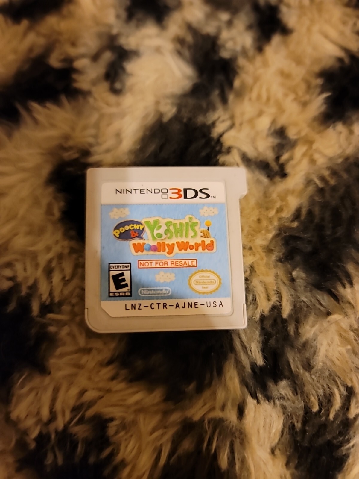Poochy & Yoshi’s Woolly World Nintendo 3DS NOT FOR RESALE (DEMO)(TESTED/WORKING)